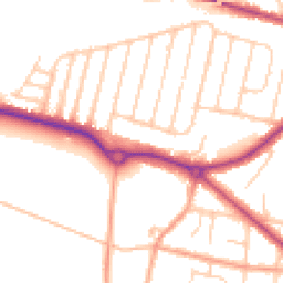 Daytime road noise heatmap for CT11 0JX