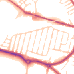 Daytime road noise heatmap for CT11 0PH