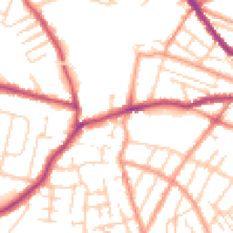 Daytime road noise heatmap for CT11 0QG