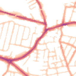 Daytime road noise heatmap for CT11 0QP