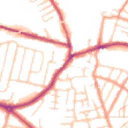 Daytime road noise heatmap for CT11 0QW