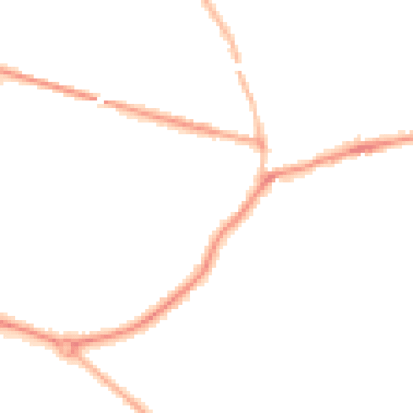 Night-time road noise heatmap for CT11 0RD