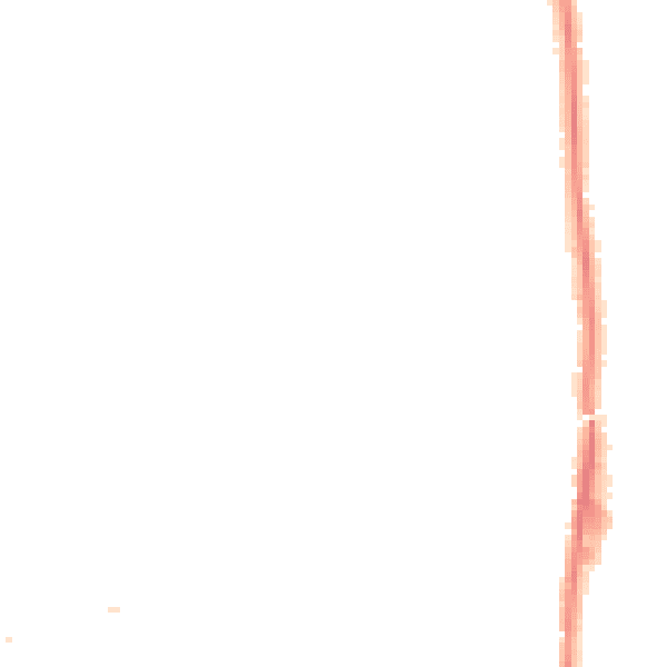 Night-time road noise heatmap for CT11 7DF