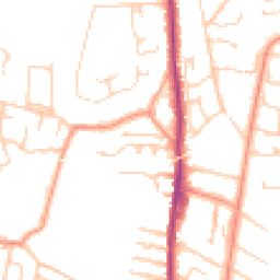 Daytime road noise heatmap for CT11 7DH