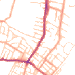 Daytime road noise heatmap for CT11 7DY