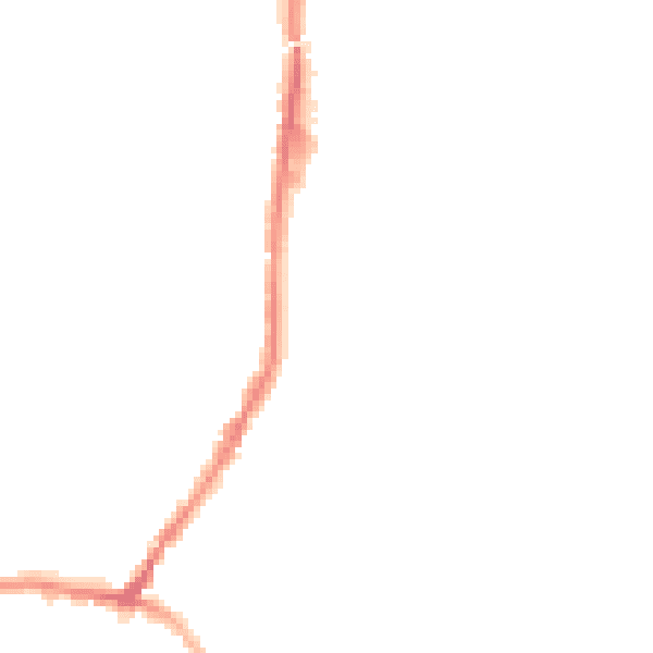 Night-time road noise heatmap for CT11 7HD