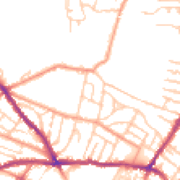 Daytime road noise heatmap for CT11 7JL