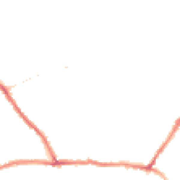 Night-time road noise heatmap for CT11 7JL