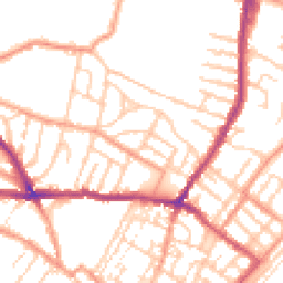 Daytime road noise heatmap for CT11 7LE