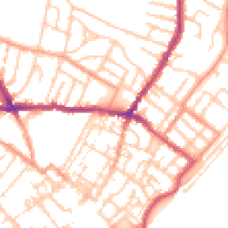 Daytime road noise heatmap for CT11 7NA