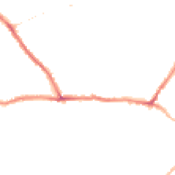 Night-time road noise heatmap for CT11 7PE
