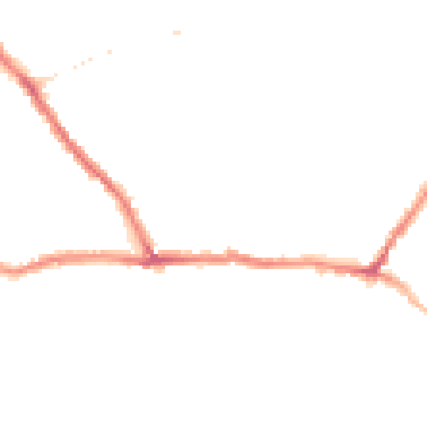 Night-time road noise heatmap for CT11 7PF