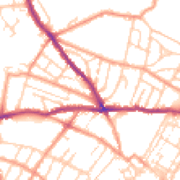 Daytime road noise heatmap for CT11 7RP