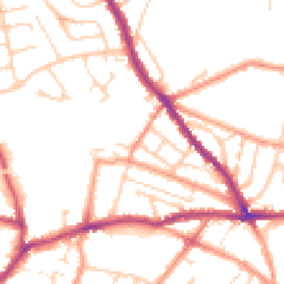 Daytime road noise heatmap for CT11 7SJ