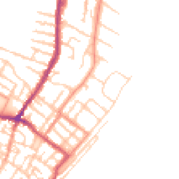 Daytime road noise heatmap for CT11 8AF