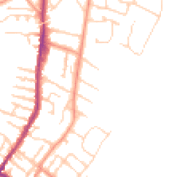 Daytime road noise heatmap for CT11 8BB