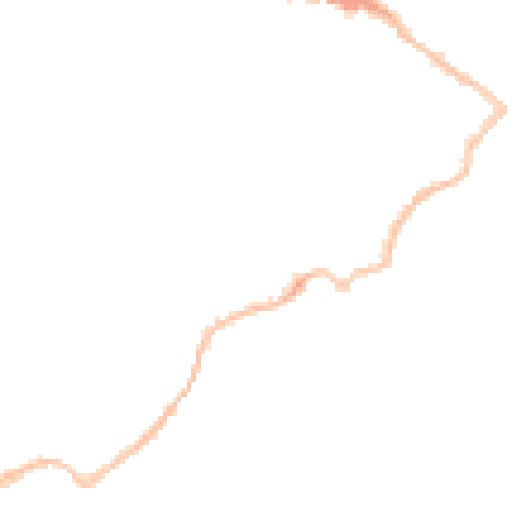 Night-time road noise heatmap for CT11 8FG