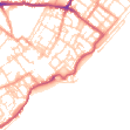 Daytime road noise heatmap for CT11 8HJ