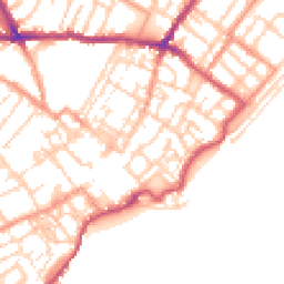 Daytime road noise heatmap for CT11 8HS