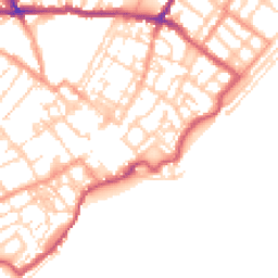 Daytime road noise heatmap for CT11 8HT