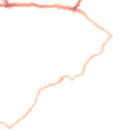 Night-time road noise heatmap for CT11 8HT