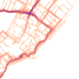 Daytime road noise heatmap for CT11 8JJ