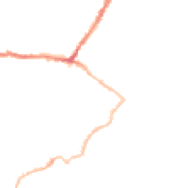 Night-time road noise heatmap for CT11 8JT