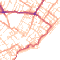 Daytime road noise heatmap for CT11 8NX