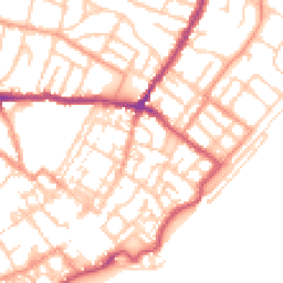 Daytime road noise heatmap for CT11 8PU