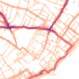 Daytime road noise heatmap for CT11 8QL