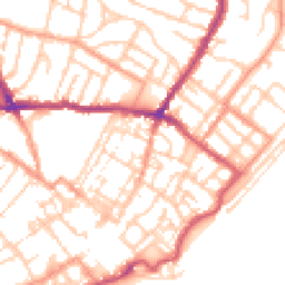 Daytime road noise heatmap for CT11 8QR