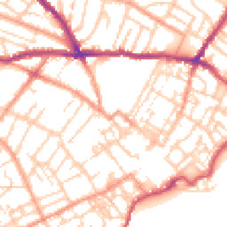 Daytime road noise heatmap for CT11 8RA