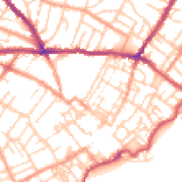 Daytime road noise heatmap for CT11 8RG