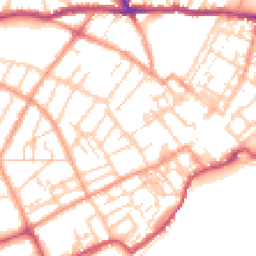 Daytime road noise heatmap for CT11 9BN