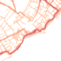 Daytime road noise heatmap for CT11 9DN