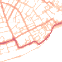 Daytime road noise heatmap for CT11 9JS