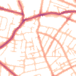 Daytime road noise heatmap for CT11 9PT