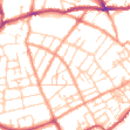 Daytime road noise heatmap for CT11 9QY