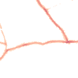 Night-time road noise heatmap for CT11 9TN