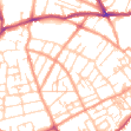 Daytime road noise heatmap for CT11 9XP