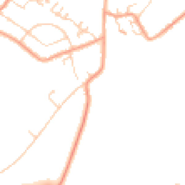Daytime road noise heatmap for CT13 0BU