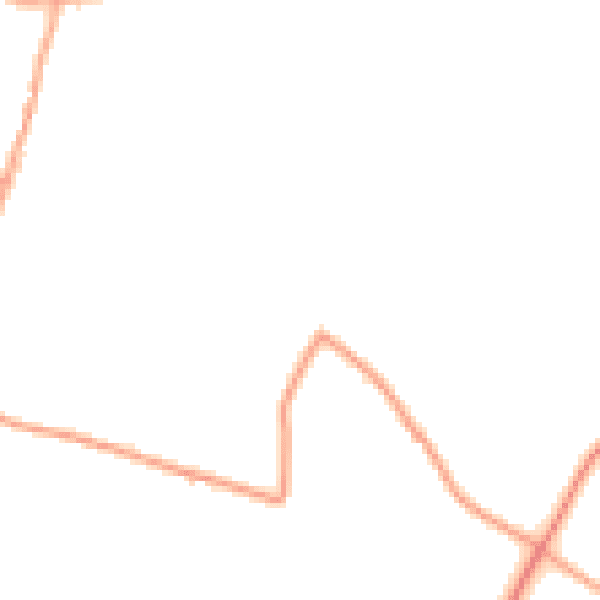 Daytime road noise heatmap for CT13 0EN