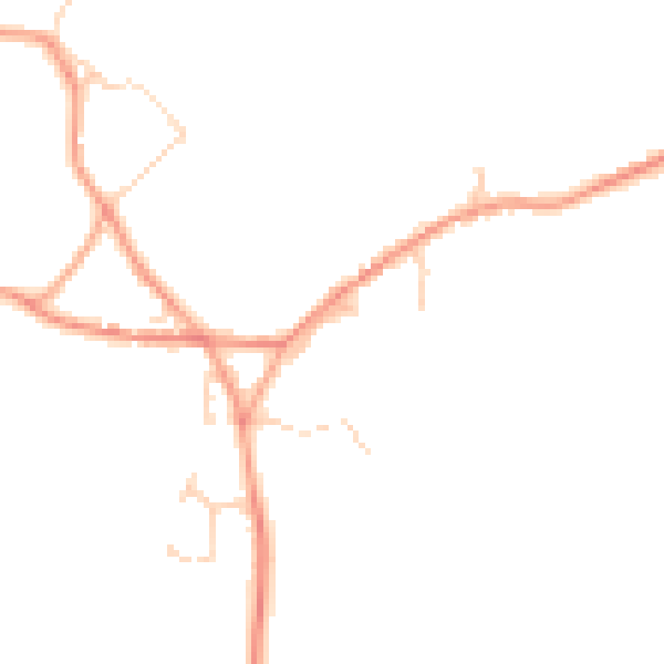 Daytime road noise heatmap for CT13 0FB