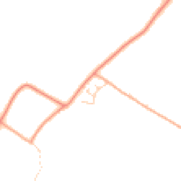 Daytime road noise heatmap for CT13 0FH
