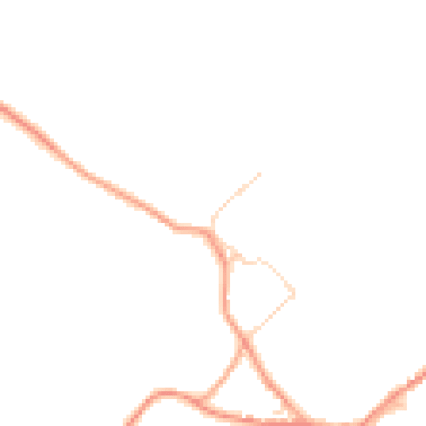 Daytime road noise heatmap for CT13 0PH
