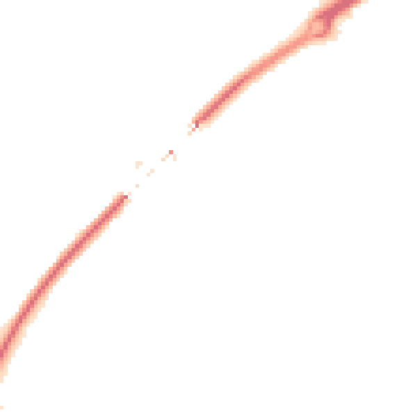 Night-time road noise heatmap for CT13 9JG