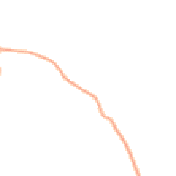 Daytime road noise heatmap for CT13 9JH