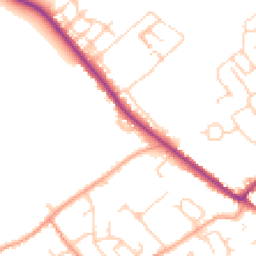 Daytime road noise heatmap for CT14 0AA