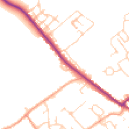Daytime road noise heatmap for CT14 0AB