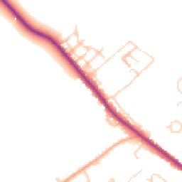 Daytime road noise heatmap for CT14 0AD